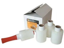 Handwikkelfolie Cleverpack 100mmx250m 17 µm +afrol Transparant
