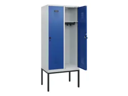 schoollocker,HxBxD 1950x800x500mm,2vak,vak B 400mm,draaigrendel