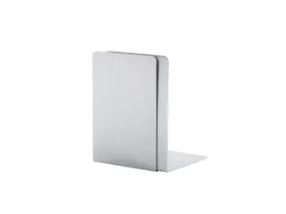 Boekensteun MAUL aluminium 12x12x17.5cm set 2 zilver - 3
