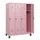 schoollocker,HxBxD 1630x1200x500mm,4vak,vak B 300mm,draaigrendel