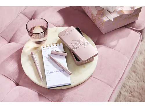 Balpen en Vulpen Faber-Castell Grip 2011 pale rose in giftbox