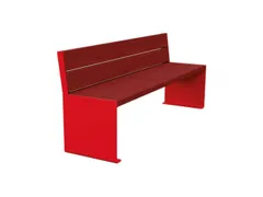 zitbank,B 1200mm,3latten,hout-zitting Mahonie,zitting H 450mm