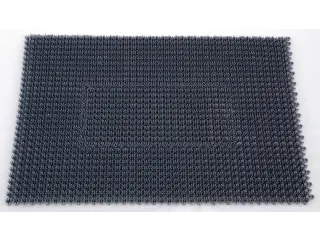 Schoonloopmat Grof Vuil Ldpe 57x86 Donkergrijs - 2