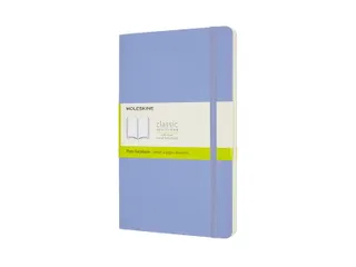 Notitieboek Moleskine large 130x210mm blanco soft cover hydrangea blue - 1