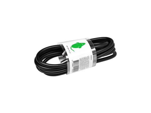 Kabel Green Mouse USB C-A 2.0 1 meter zwart | HardwareKabel.nl