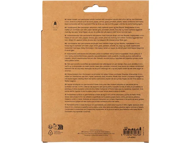 Multistift Creativ Company 4mm set à 12 kleuren