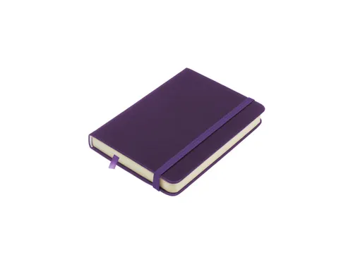 Schetsboek Kangaro A6 purple heart PU HC 80 vel 140gr roomwit met elas