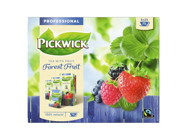 Thee Pickwick Bosvruchten 25 Zakjes Van 1.5gr