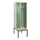 locker met bank,voor scheiding van kleding,HxBxD 2120x600x815mm,2vak