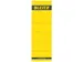 Rugetiket Leitz 1642 62x192mm Geel zelfklevend