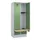 locker met bank,HxBxD 1950x800x815mm,2vak,vak B 400mm,cilinderslot