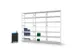 rayonnage modulaire,rayonnage départ,HxlxP 3000x1360x535mm