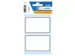 Schrift Etiket Herma 5715 53x80mm Wit met Grijs Kader 12 stuks