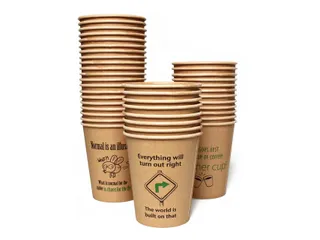 Beker IEZZY coffee-to-go 177ml karton 50 stuks Voordeelbundel - 4