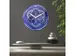 Horloge de Table/Murale 20 cm-Silent-Indigo-Verre Trempé-NeXtime Cosm