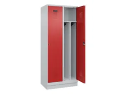 locker voor scheiding van kleding,HxBxD 1950x800x500mm,2vak