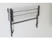 klapbank LxD 1200x380mm aluminium lijsten frame staal RAL7016