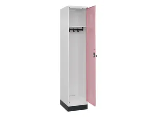 locker,HxBxD 1950x400x500mm,1vak,vak B 400mm,draaigrendel,sokkel - 2