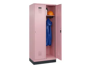 locker,HxBxD 1950x800x500mm,2vak,vak B 400mm,cil.-slot,sokkel - 1