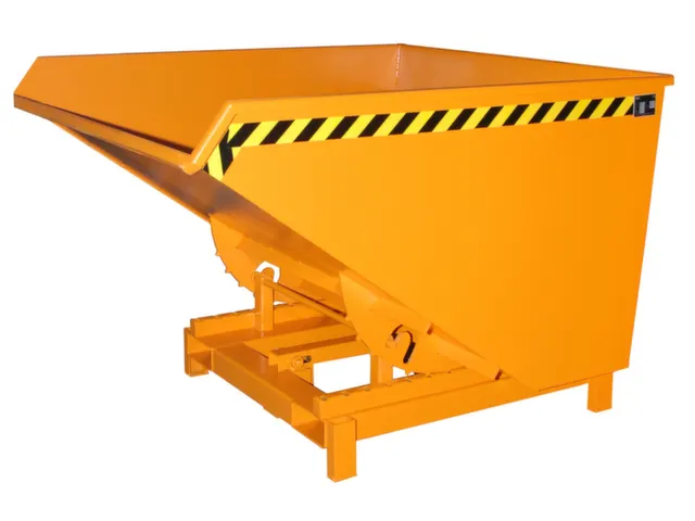 Zwaarlast-kiepbak,HxLxB 1230x1755x1580mm,1,7m³,draagverm. 4000kg