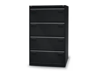 hangmappenkast,HxBxD 1321x800x622mm,4hangmappenframes,twee banen - 1
