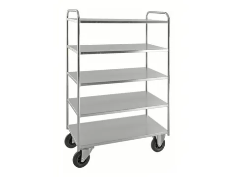 etagewagen,draagverm. 400kg,5etage(s),laadvl. LxB 900x440mm,staaletage