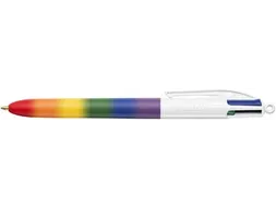 4-Kleuren balpen Bic regenboog Basic medium