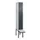 Z-garderobekast,HxBxD 2120x300x815mm,2vak,vak B 300mm,draaigrendel