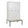 locker voor scheiding van kleding,HxBxD 2120x1200x815mm,4vak