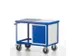 chariot-armoire,force 600kg,2plateau(x),plateau Lxl 1150x700mm
