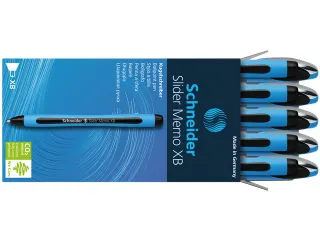 Balpen Schneider Slider Memo Zwart Extra Breed - 6