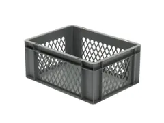 Euronorm-Stapelbak 15l H X L X B 175x400x300mm Grijs