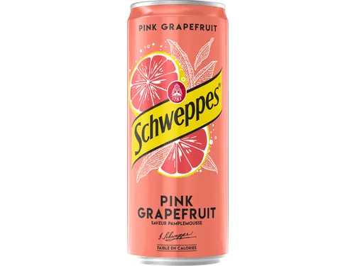 Schweppes Pink Grapefruit blik 33cl 24 stuks