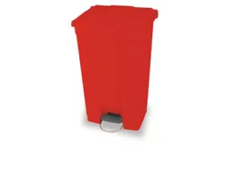 Afvalbak 30 liter HxBxD 435x398x410mm PP rood
