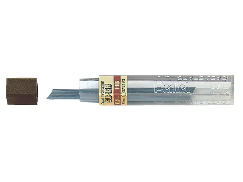 Potloodstift Pentel HB 0.3mm zwart koker à 12 stuks