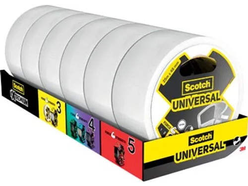 ducttape Universal, ft 48 mm x 25 m, wit