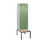locker voor scheiding van kleding,HxBxD 2120x600x815mm,2vak