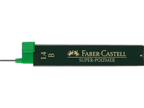 Potloodstiftjes Faber Castell Super-polymer 1.4mm B