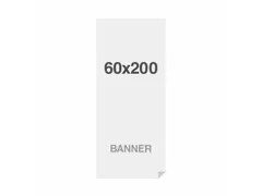 Print voor Banner 60x200cm Symbio 510g/m² PVC Mat Oppervlak