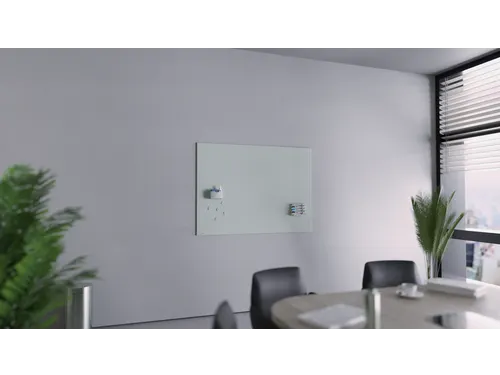 Mat Glasbord 90x120cm Sage Green rechte hoeken