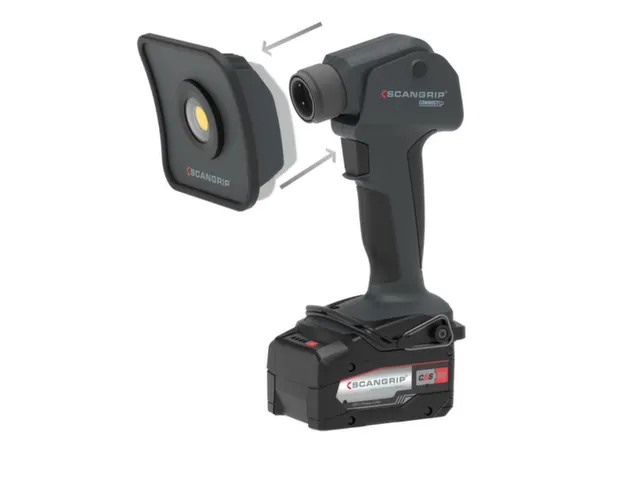 floodlight-kop,voor handgreep werklamp,COB-led,750-1500lumen