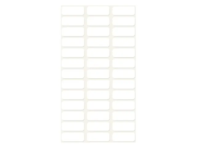 Etiket Avery Zweckform 3073 20x8mm wit 234stuks