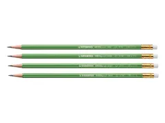 Potlood Stabilo Greengraph Hb Met Gumtip