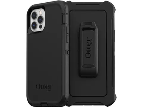 Defender iPhone 12 / iPhone 12 Pro Zwart