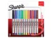 Feutre Sharpie ogive ultra fine 0,5mm blister de 12 pièces Fun assort