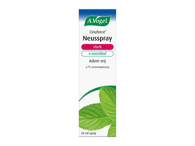 Neusspray Cinuforce menthol extra forte