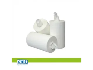 Poetsrol Mini Cel zonder koker 2-laags 60 Wit 12 Rol - 1