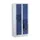 lockerkast,HxBxD 1100x485x250mm,2x6vakken,cil.-slot,RAL5010