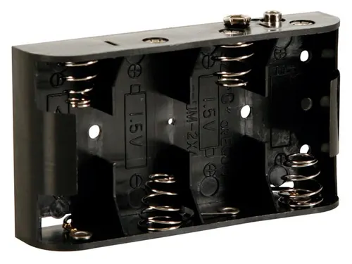 Batterijhouder Voor 4 x C-CEL (Voor Batterijclips)