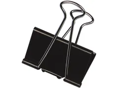 Papierklem Zwart 42mm Doos 10 Stuks